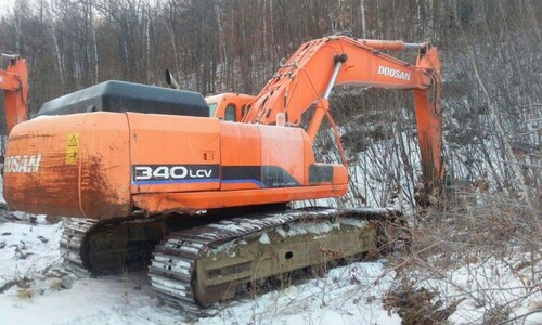 Гусеничный экскаватор Daewoo SOLAR 340LC-V